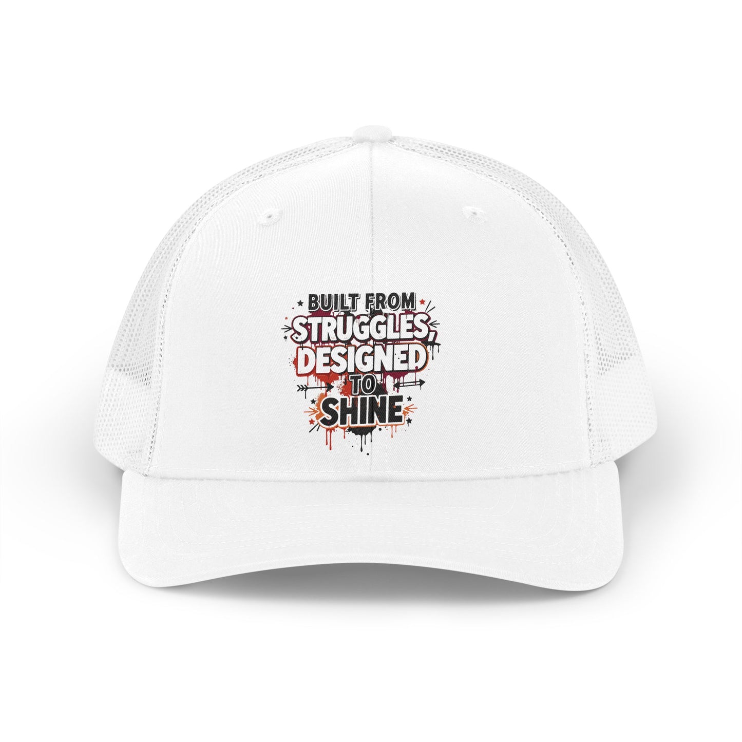 Trucker Hat — 'From Struggling, Made to Inspire' Retro Brand Cap