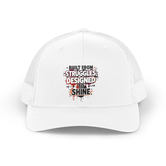 Trucker Hat — 'From Struggling, Made to Inspire' Retro Brand Cap