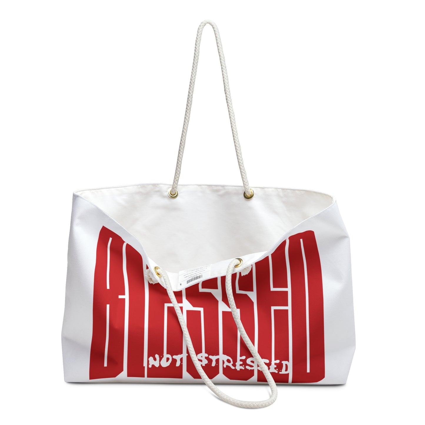 Blessed & Faith Weekender Bag - Stay Blessed Not Stressed, perfect for Travel & Faithful Souls